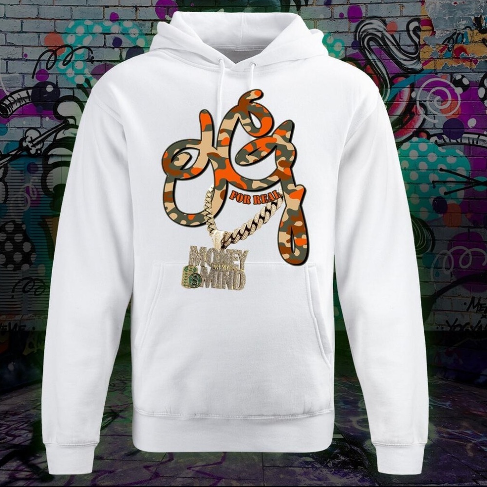 Game Changers Camo Snake Men’s Black Graphic H…